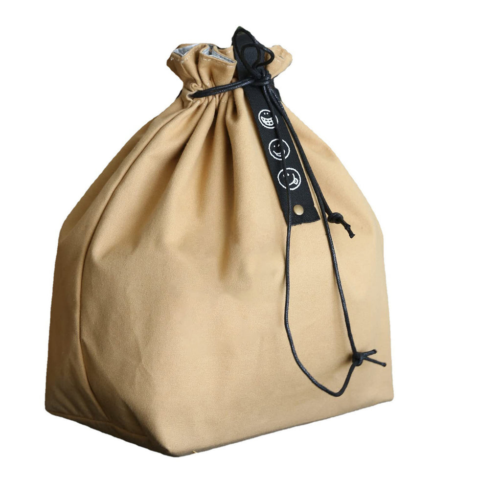 Double-layer Drawstring Portable Lunch Box Bag