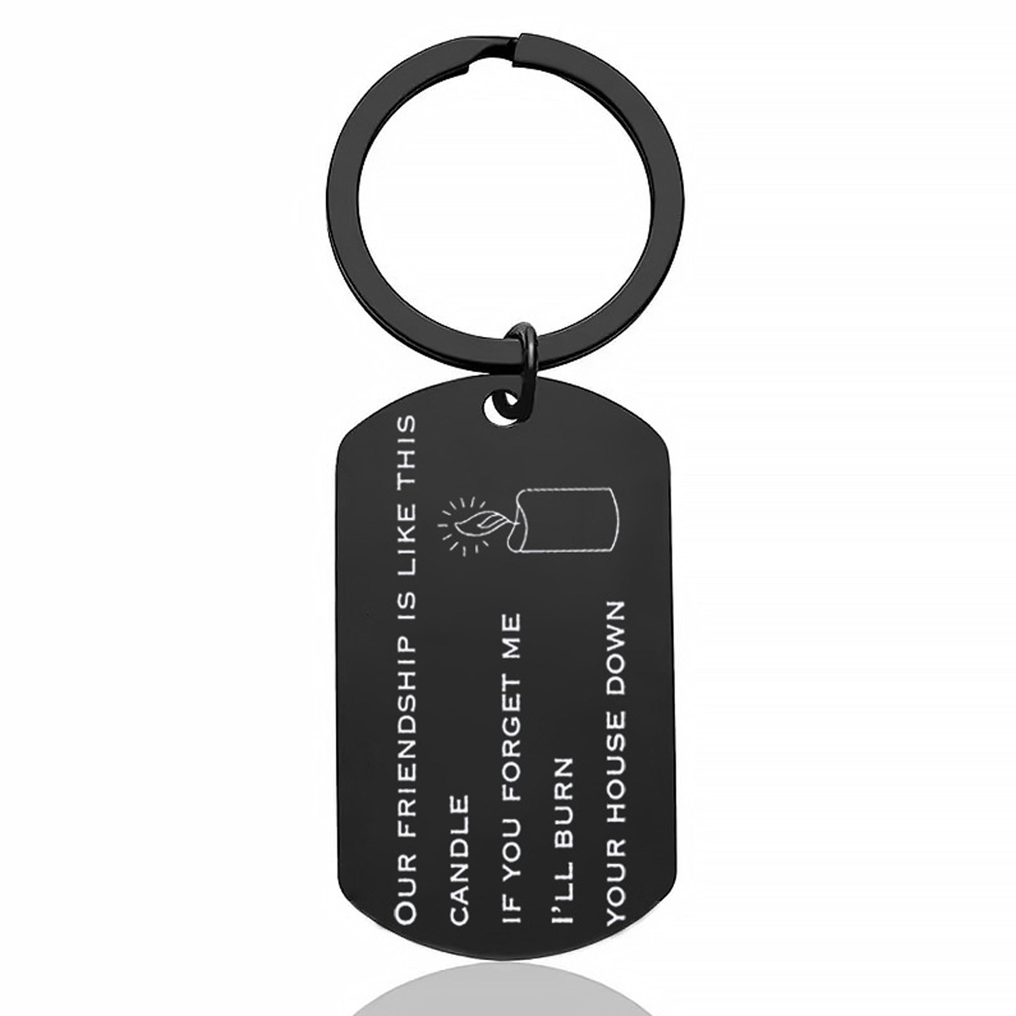 Laser Engraving Keychain