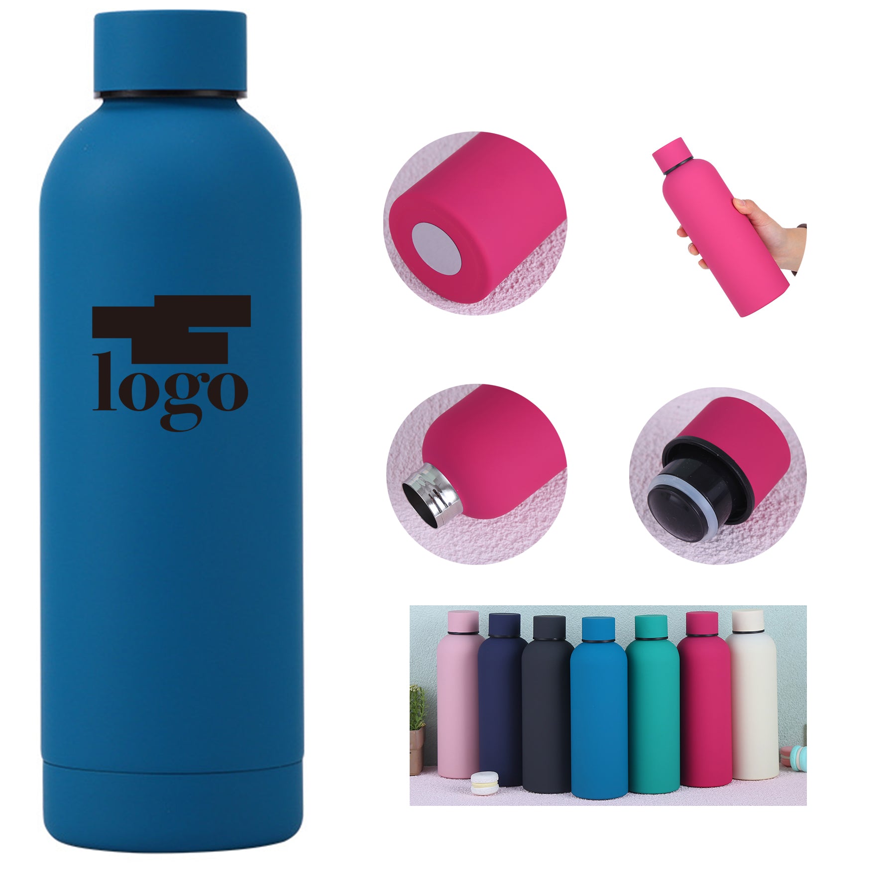 Small Mouth Stainless Insulated Sports Water Bottle