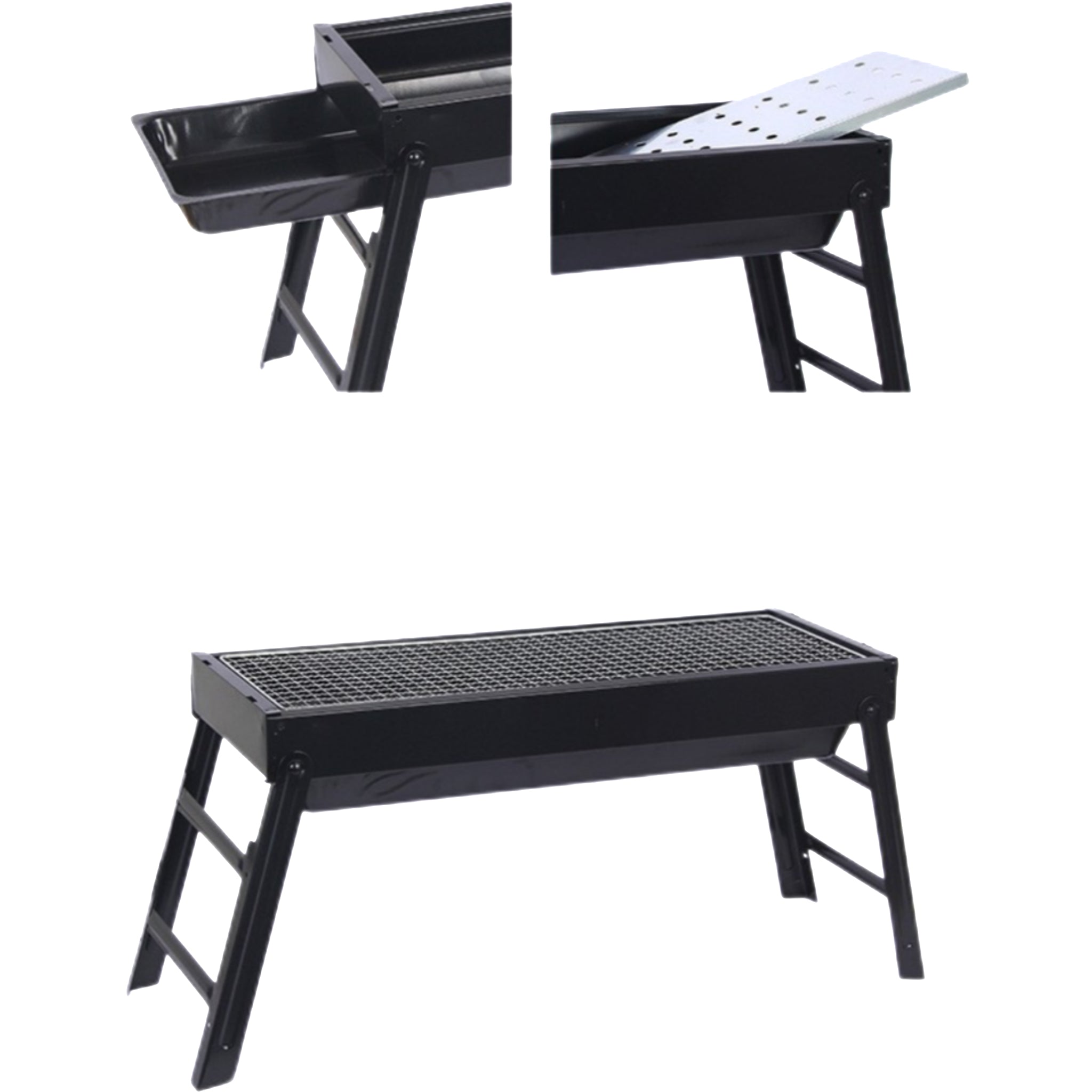 Outdoor Smokeless Foldable Barbecue Grill