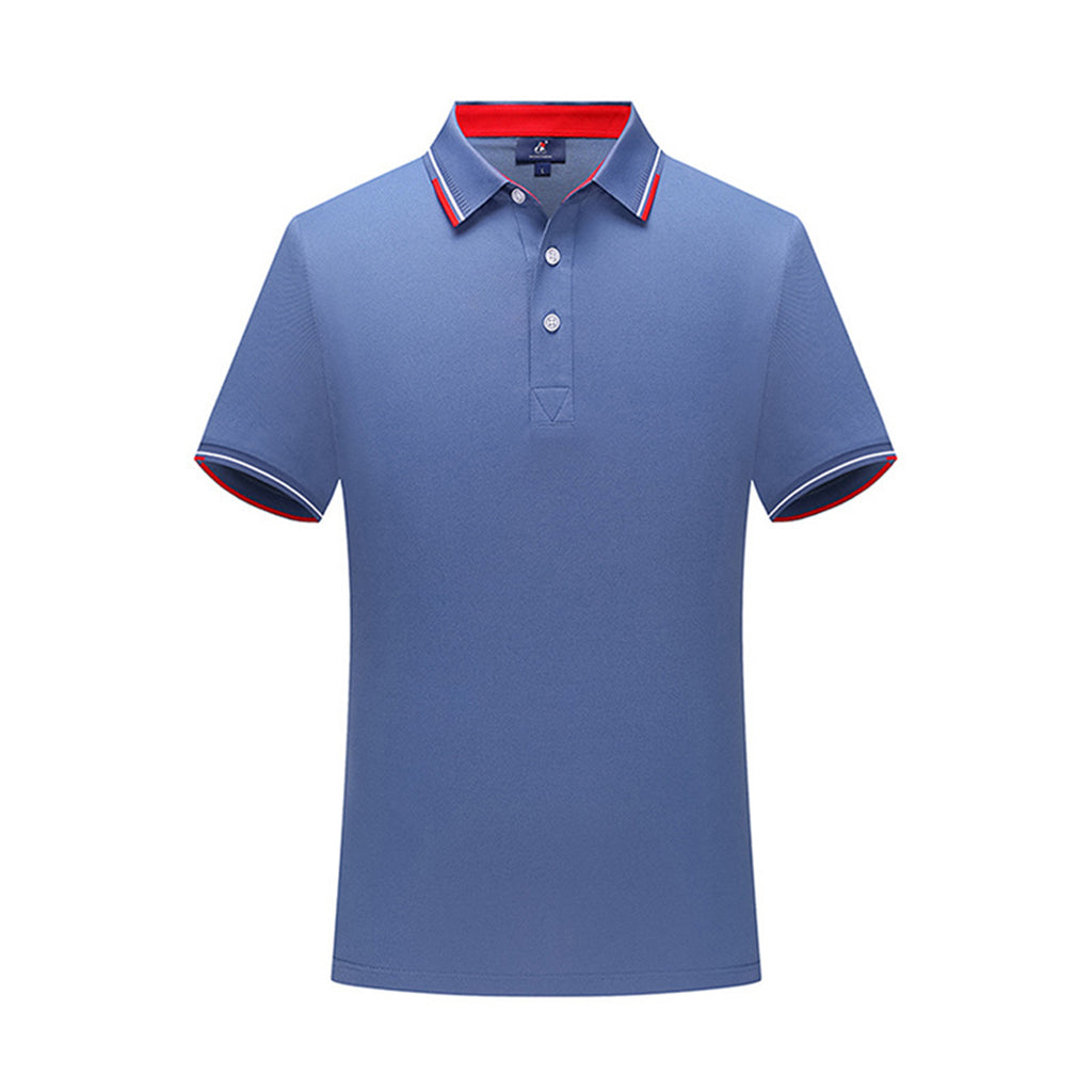 Ice Silk Custom Sleve Short Polo Shirt