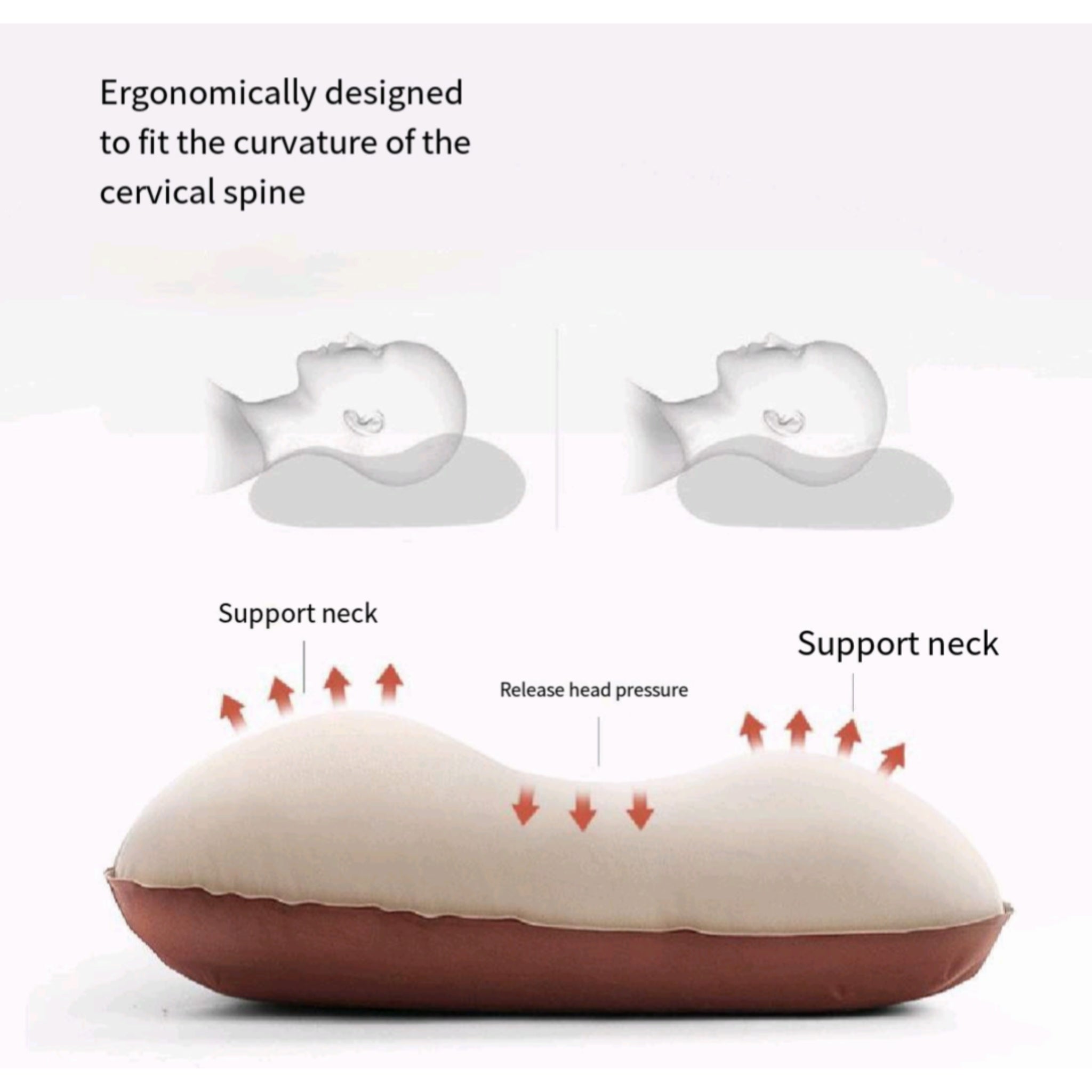 Outdoor Self Inflating Pillow