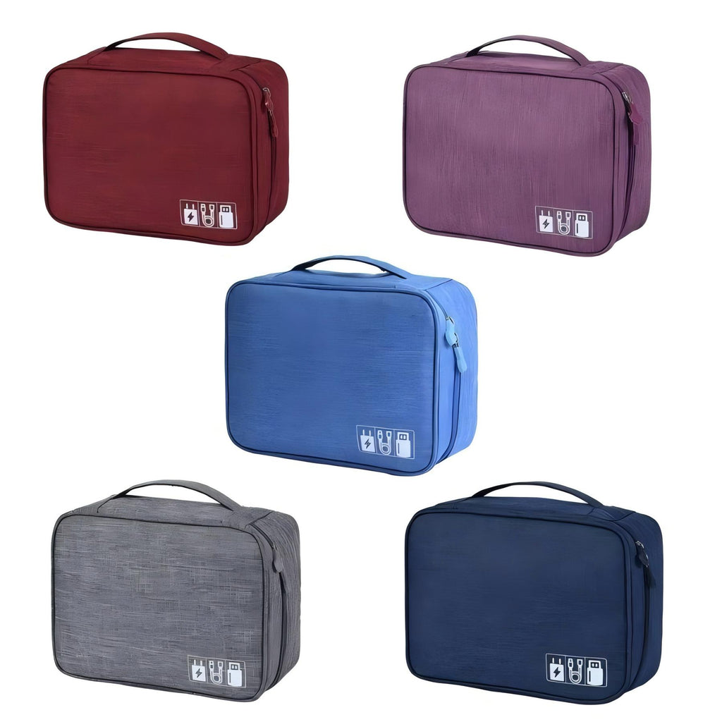 Double Layer Travel Gadget Organizer