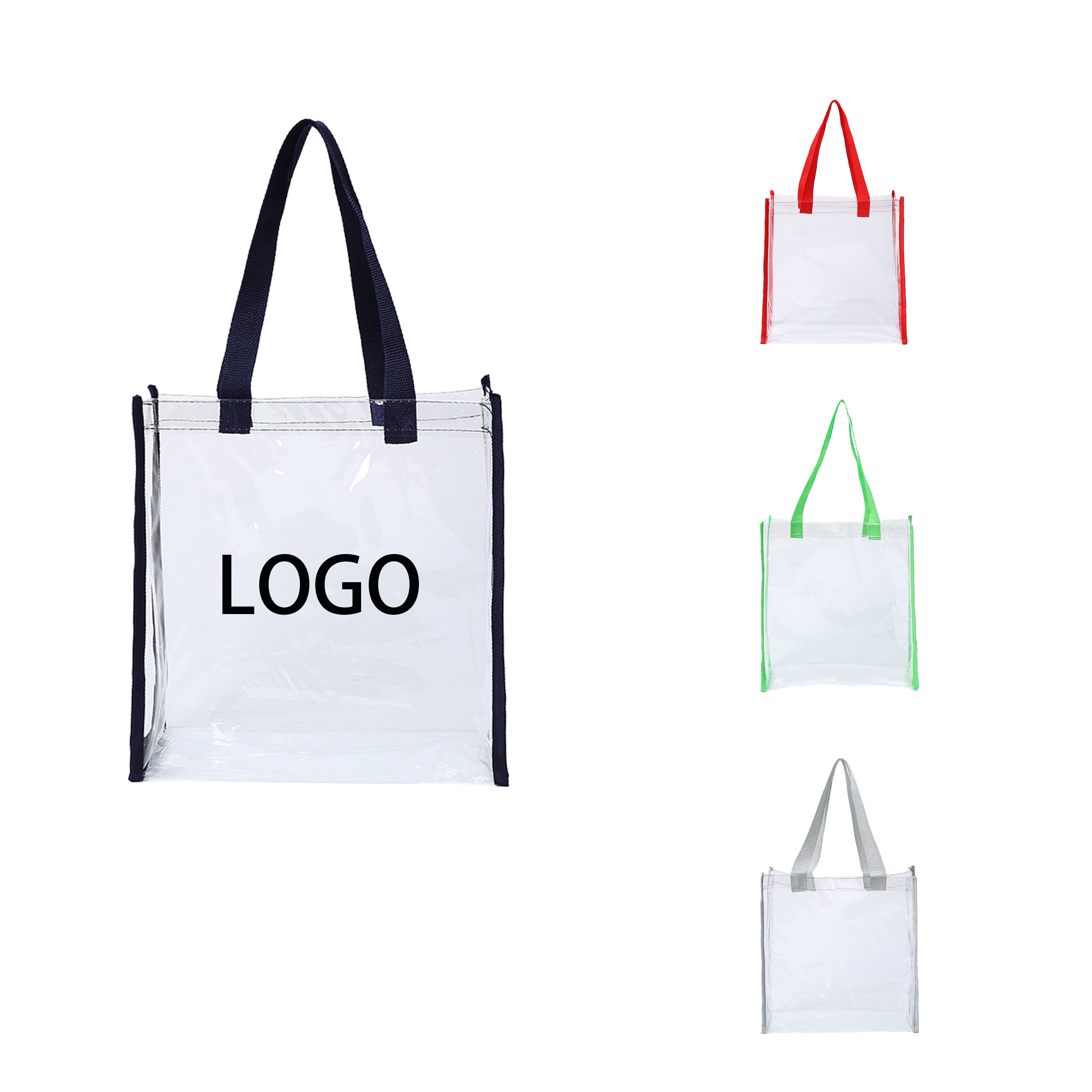 Chic Clear Pvc Tote Bag