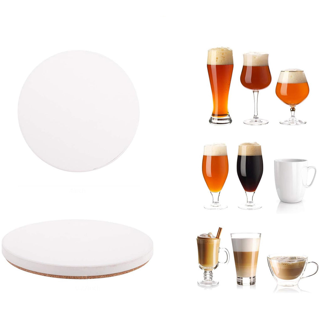 Round Ceramic Coaster