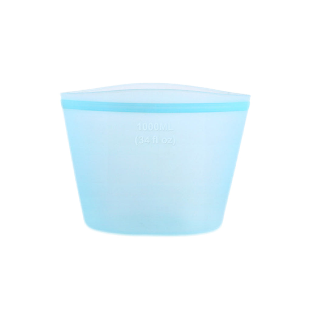 34oz Zip-Top Food-Grade Silicone Storage Bag