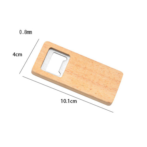 Bamboo Bottle Opener