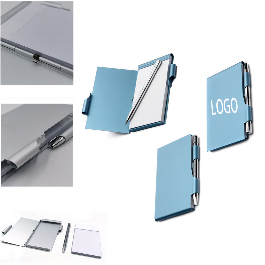 Aluminum Alloy Notebook With Pen