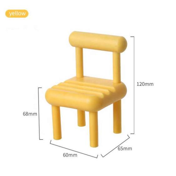 Wholesale Price Cute Mini Chair Phone Stand Holder Multi-Angle Desktop Universal Candy Color Mobile