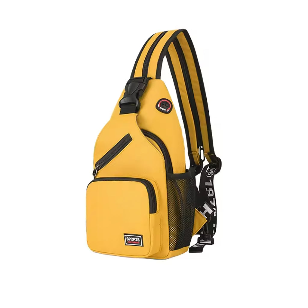 Crossbody Sling Backpack With Earphone Hole
