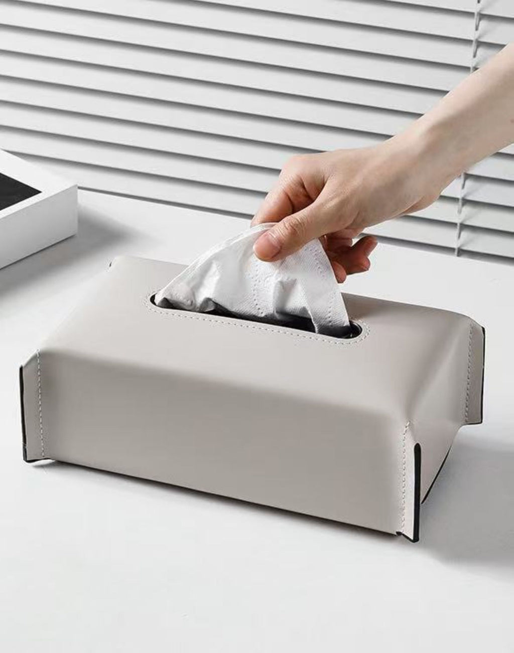 Household Leather Tissue Box