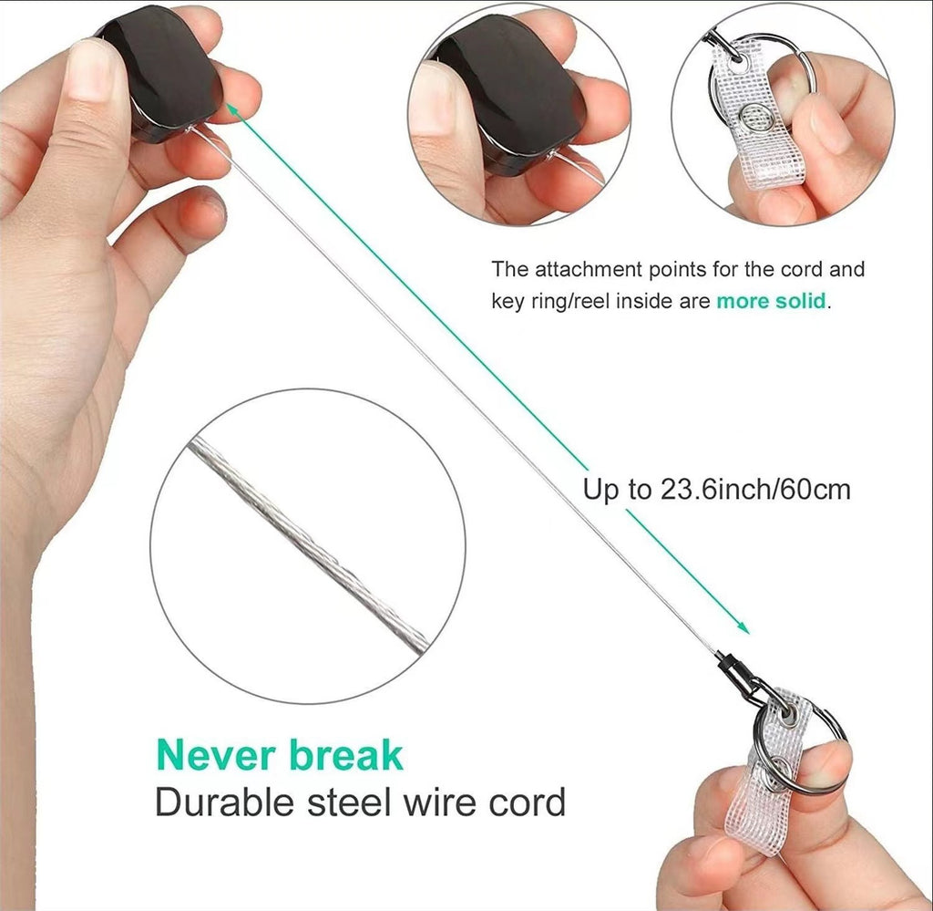 Retractable Keychain