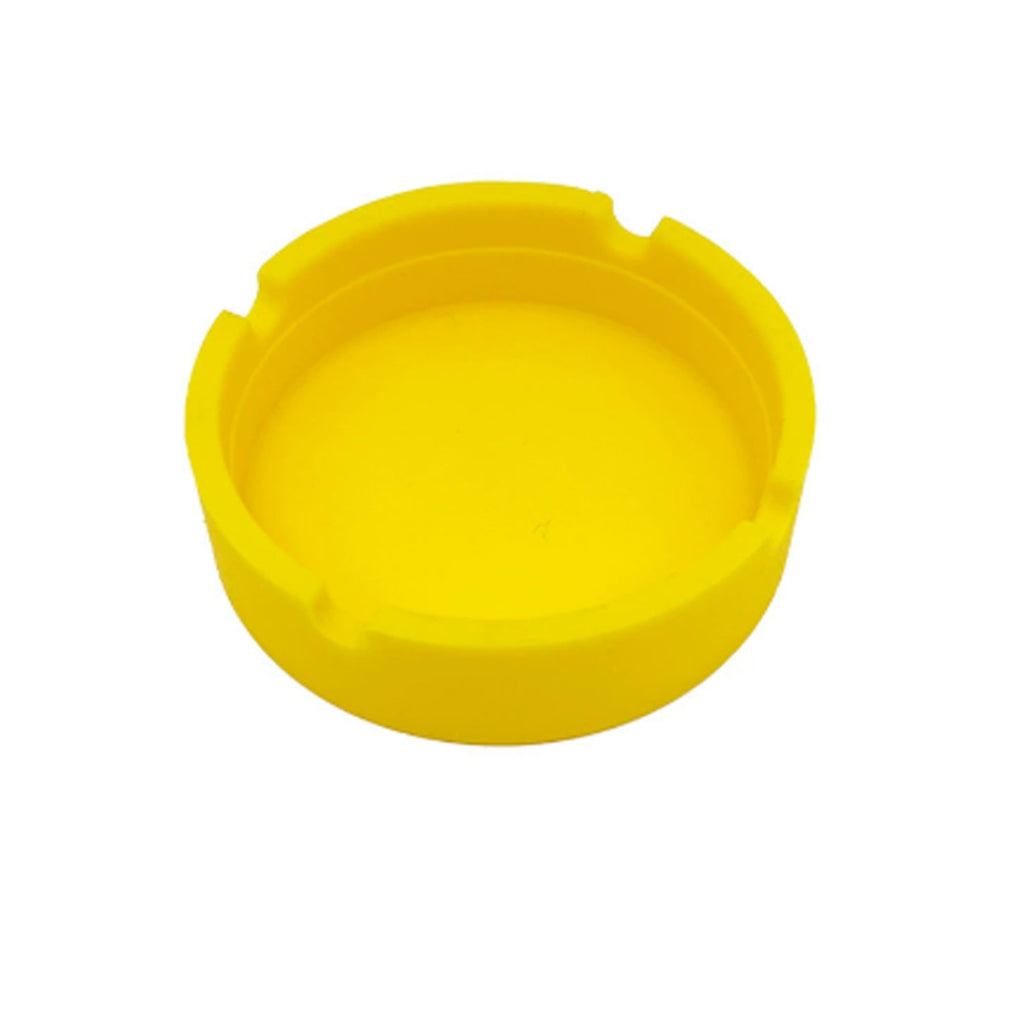 Round Silicone Ashtray with High Temperature Resistance