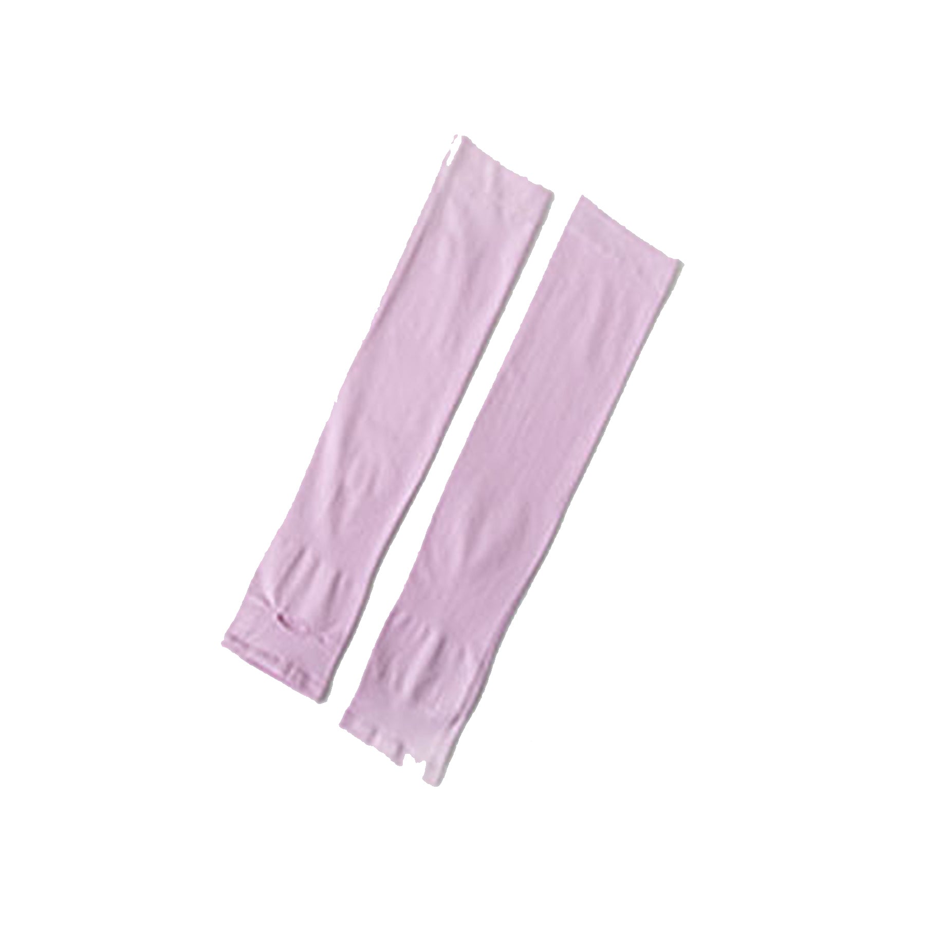 Solid Color Men's and Women's Ice Silk Sleeves for Summer UV Protection