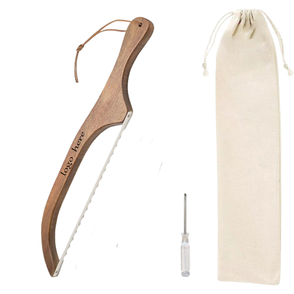 Wooden Hand Saw-Style Bread Knife