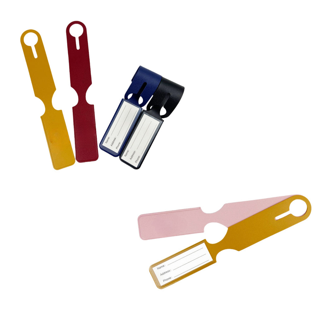 PU Long Strip Luggage Tag