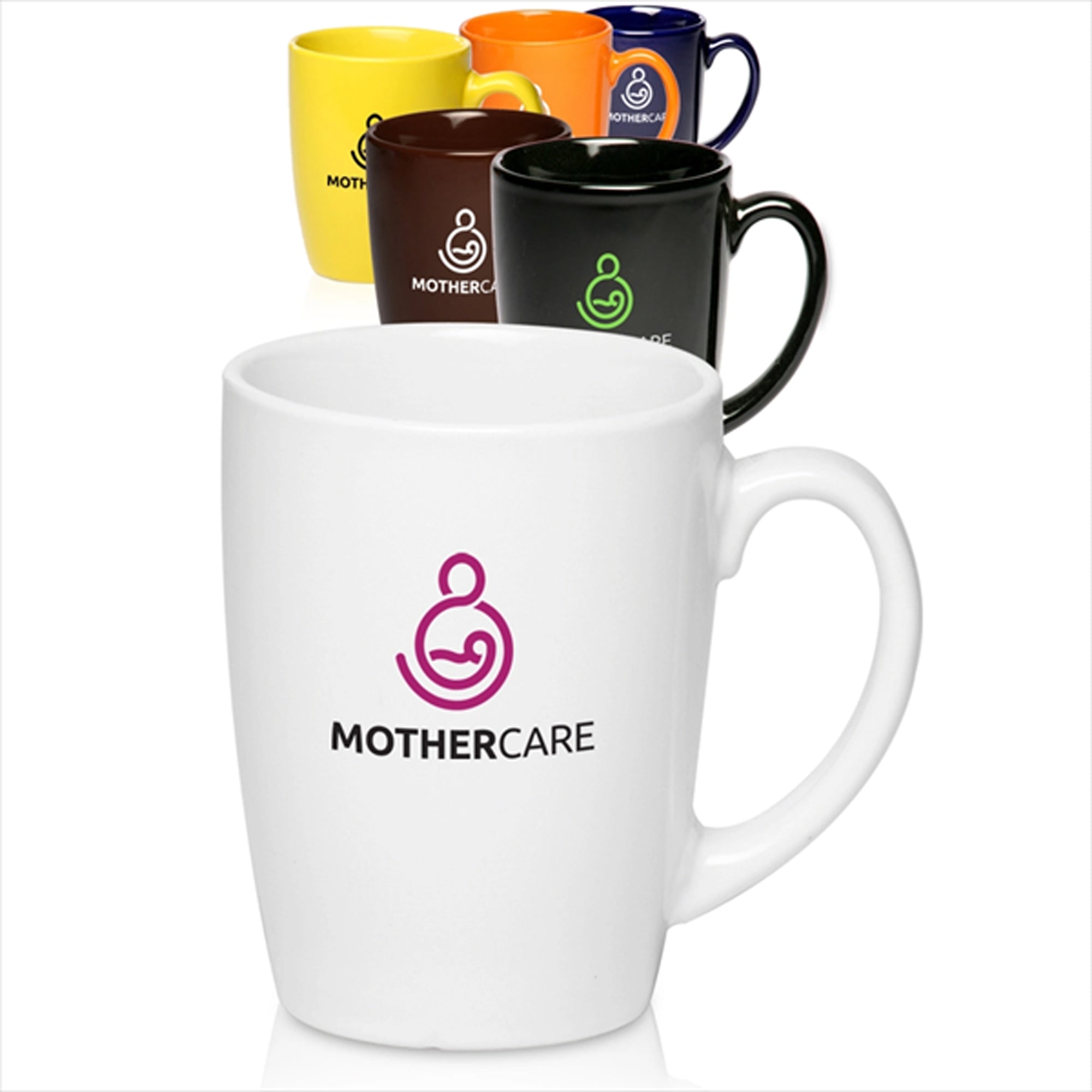 Ceramic Java Coffee Mug - 12 Oz