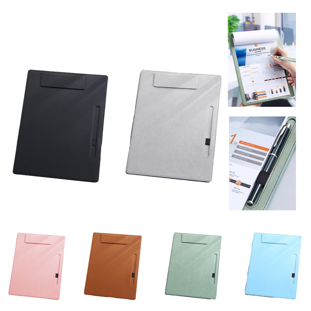 Leather A4 Folder with Magnetic Writing Pad