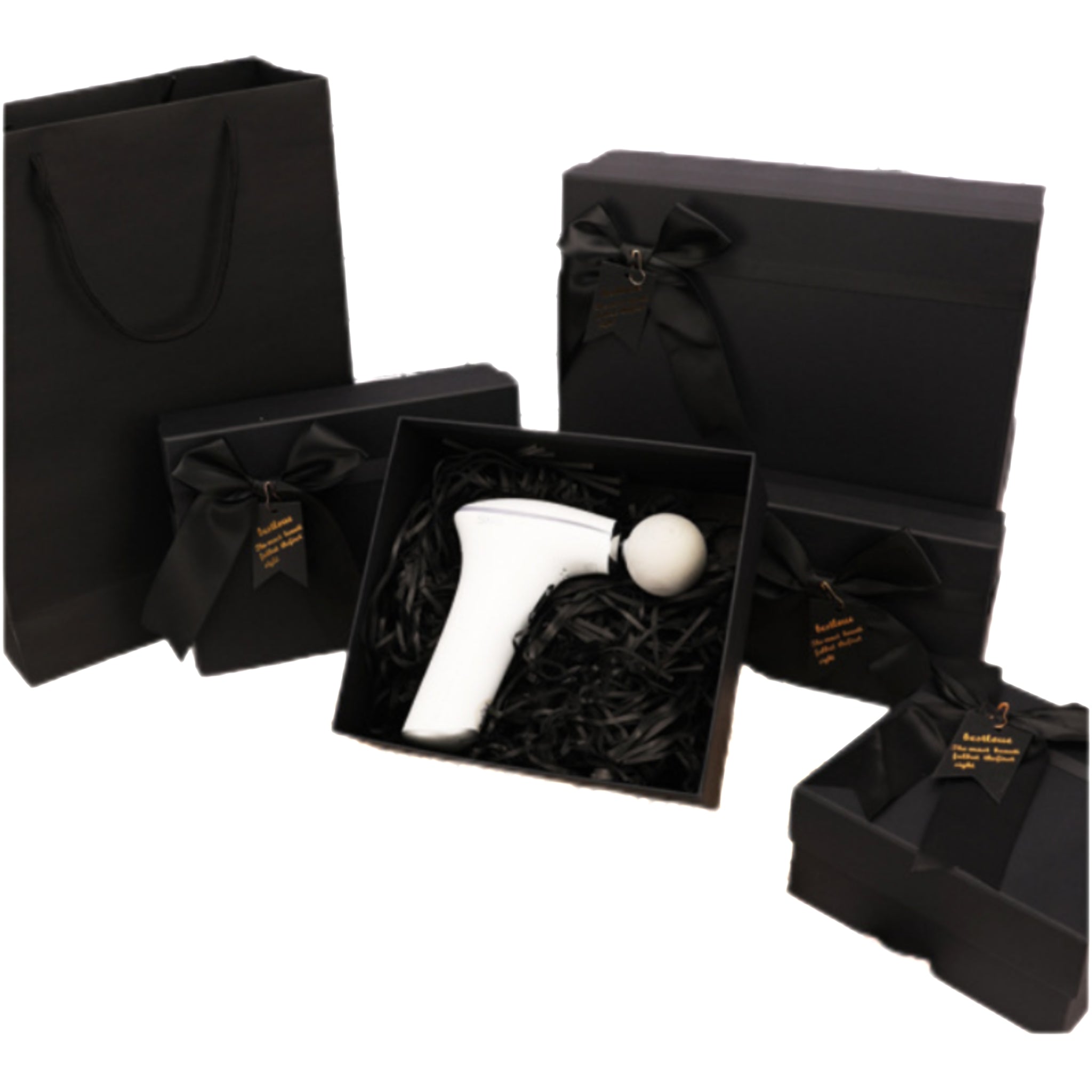 Black Gift Packaging Set