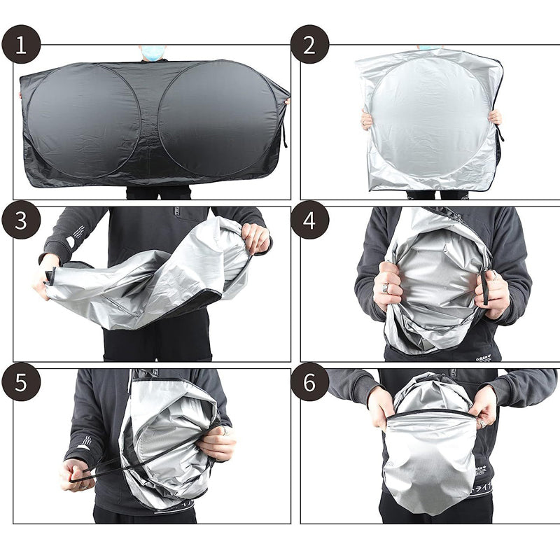 Folding Windshield Car Window Sunshade Cover