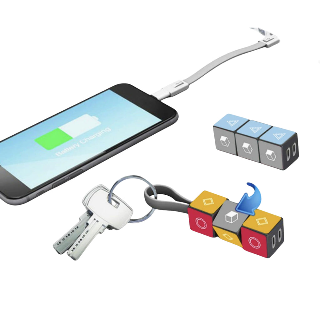 Keychain 3-In-1 Charging Cable