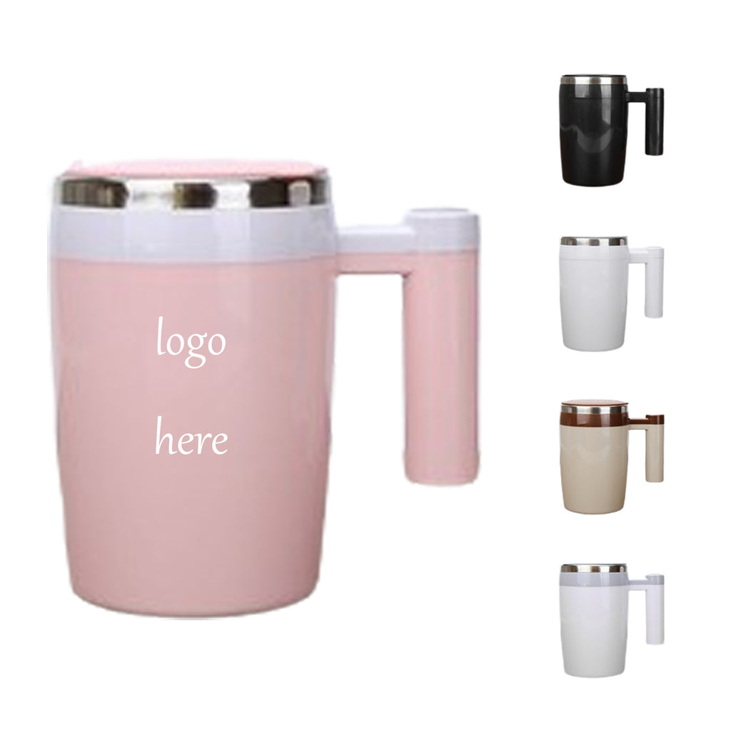 Automatic Stirring Stainless Steel Coffee Mug