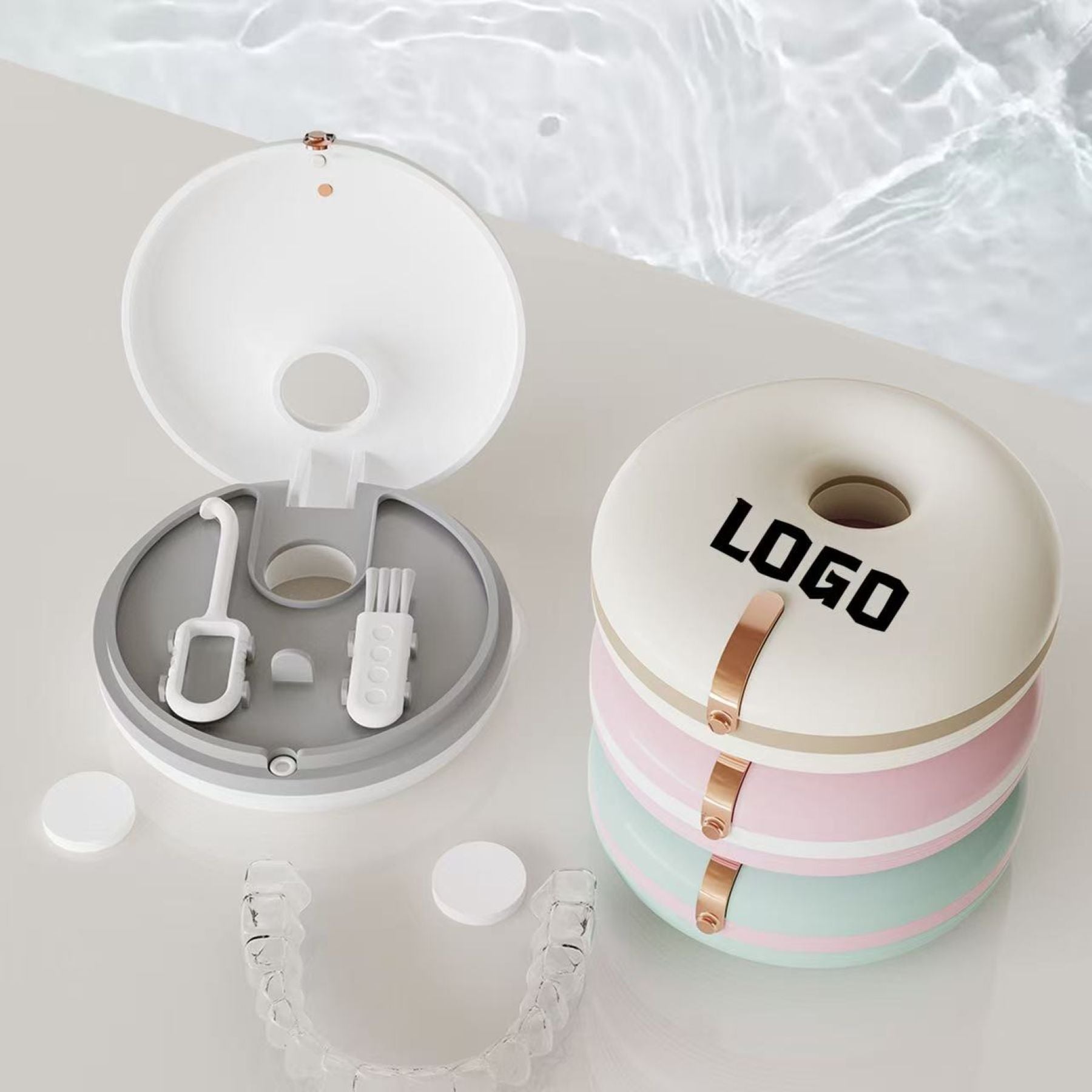 Portable Dental Brace Storage Box