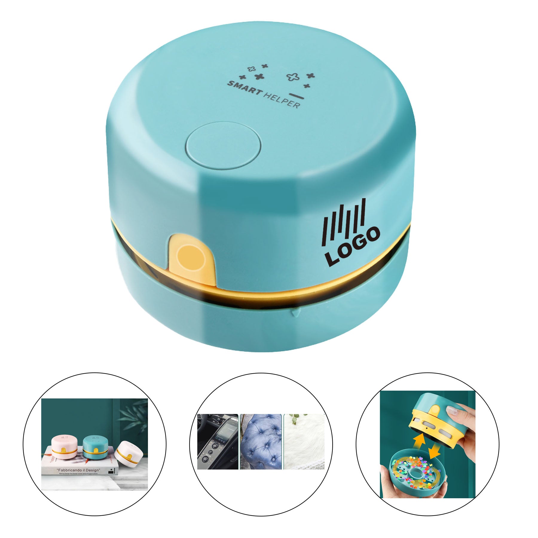 Compact Portable USB Desk Vacuum Cleaner
