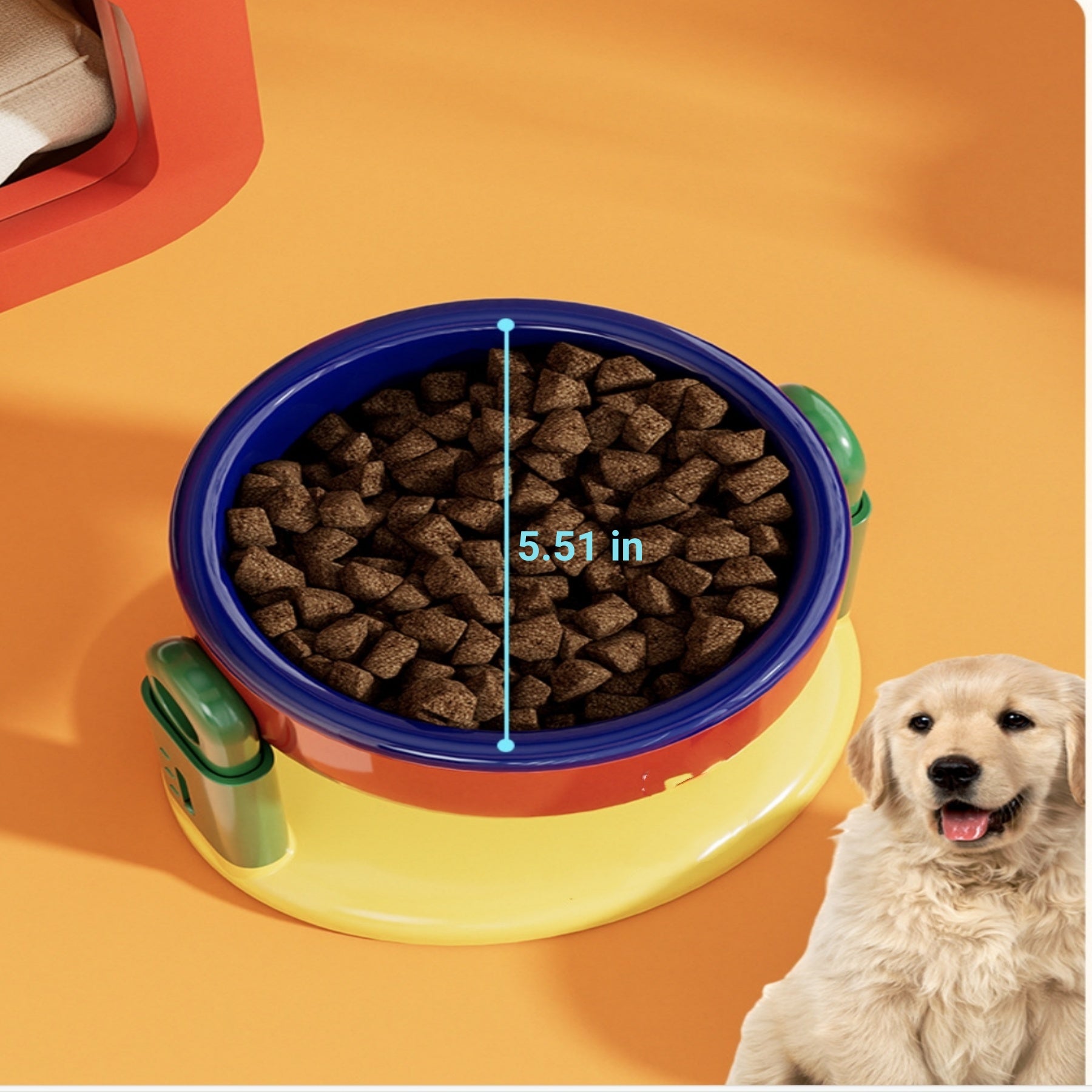 Adjustable Suction Cup Pet Bowl
