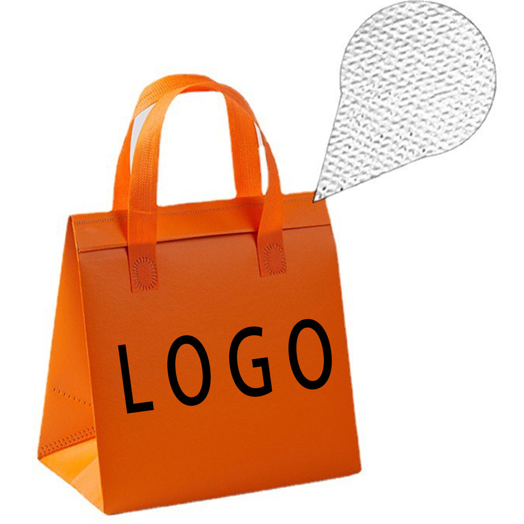 Premium Kraft-Colored Insulated Delivery Bag