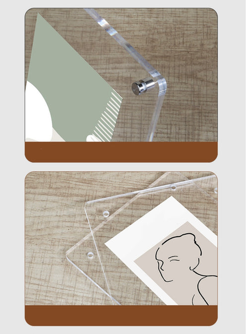 Acrylic Crystal Tabletop Photo Frame