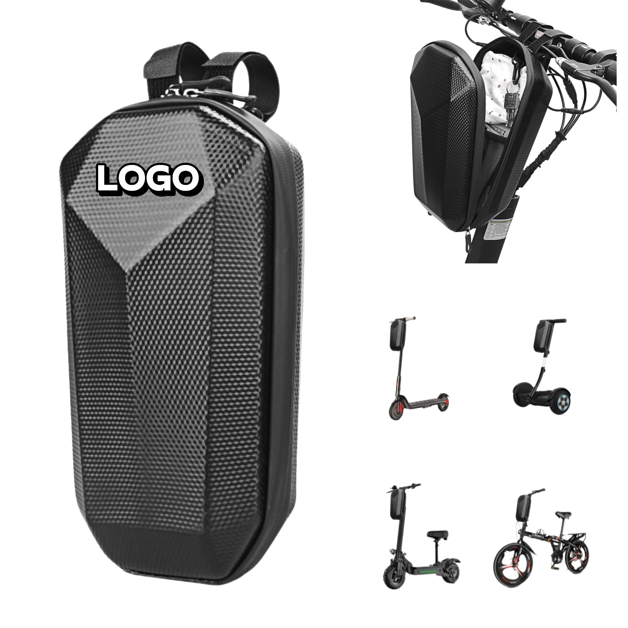 Hardcase EVA Handlebar Bag Waterproof For Scooter