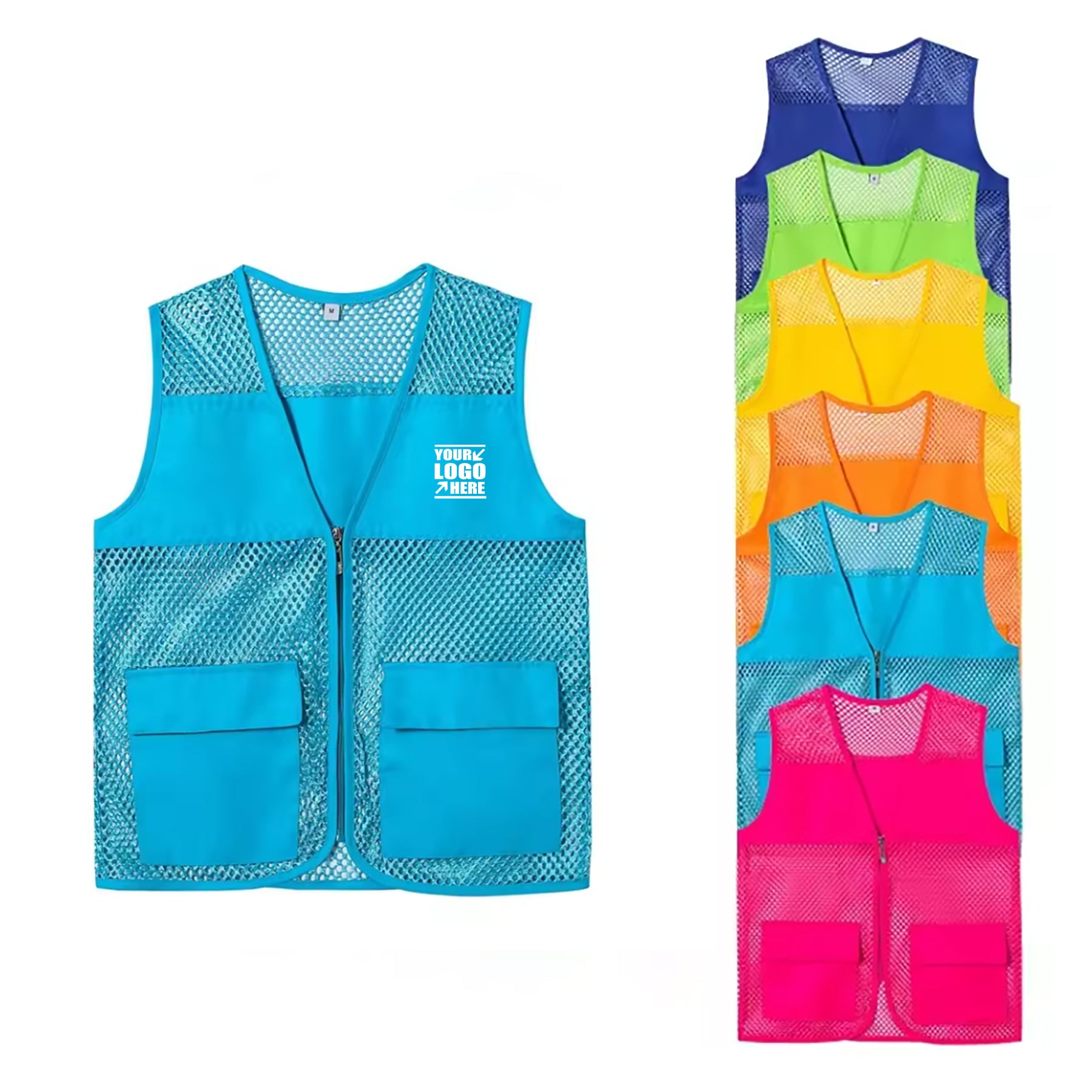 Mesh Reflective Volunteer Activity Vest