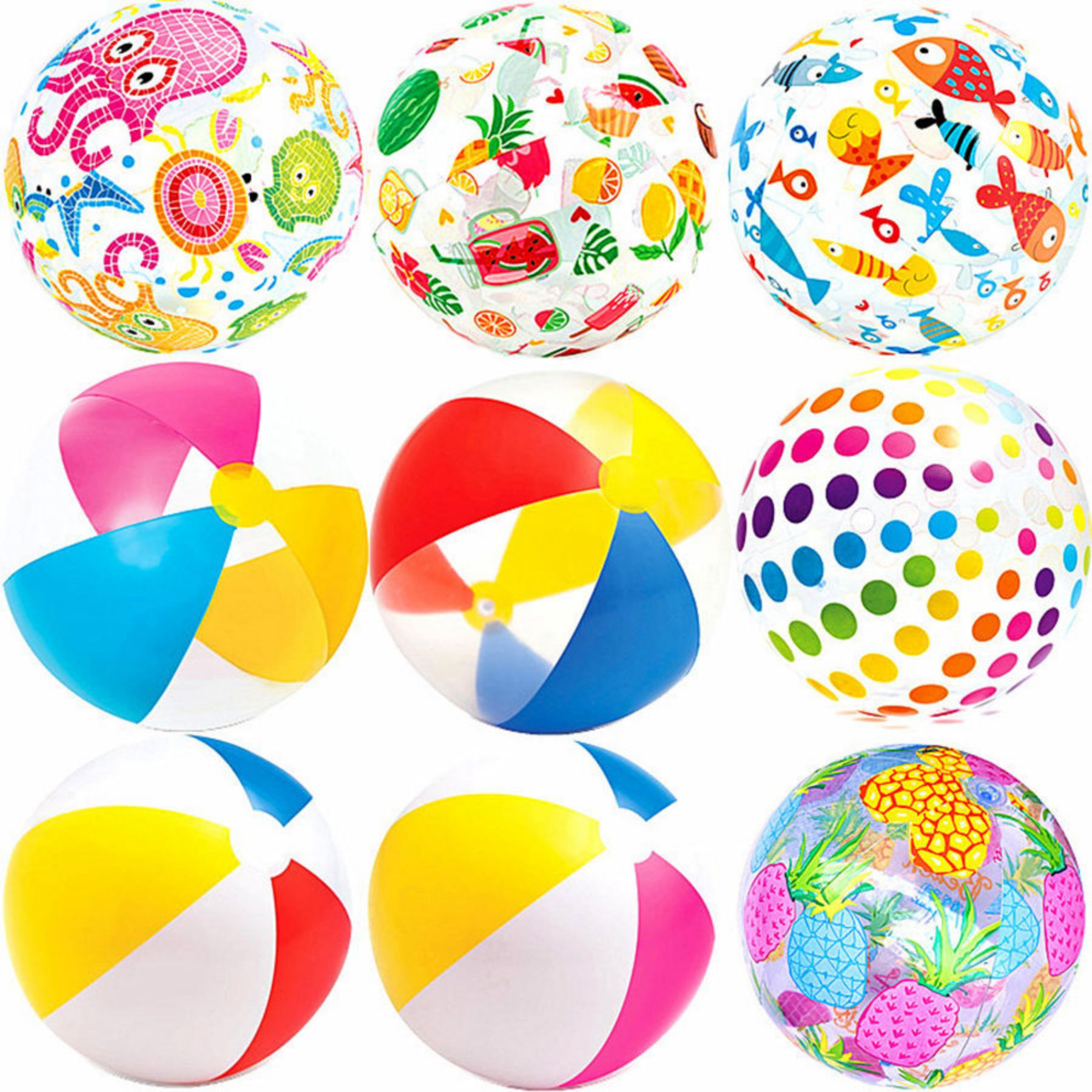 Inflatable Beach Ball With Lights