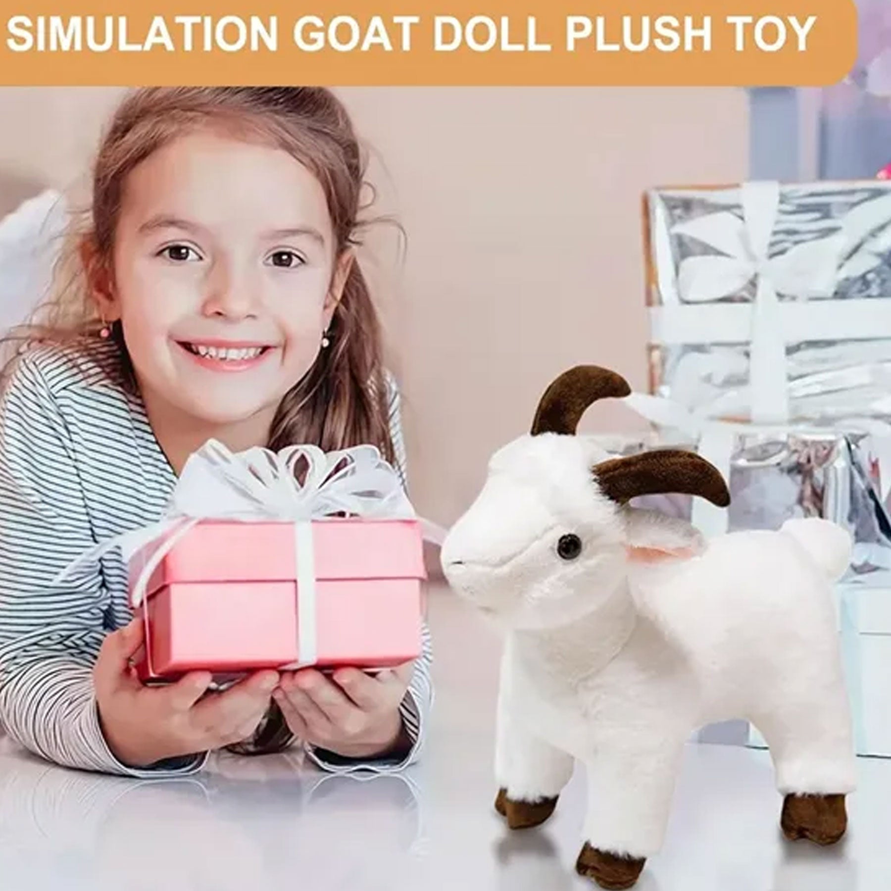 Goat Stuffed Animal Plushie