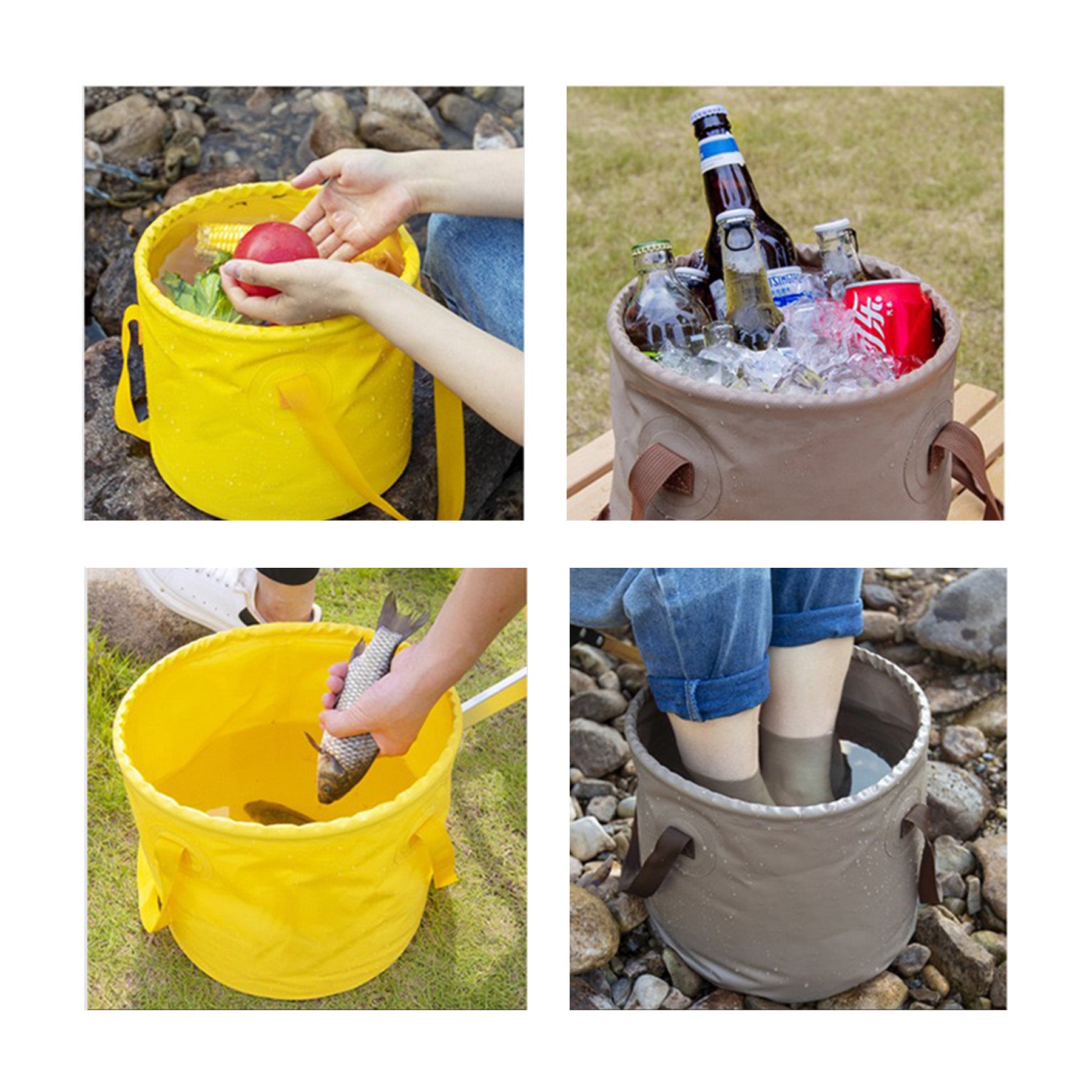 Travel Outdoor Folding Portable Bucket