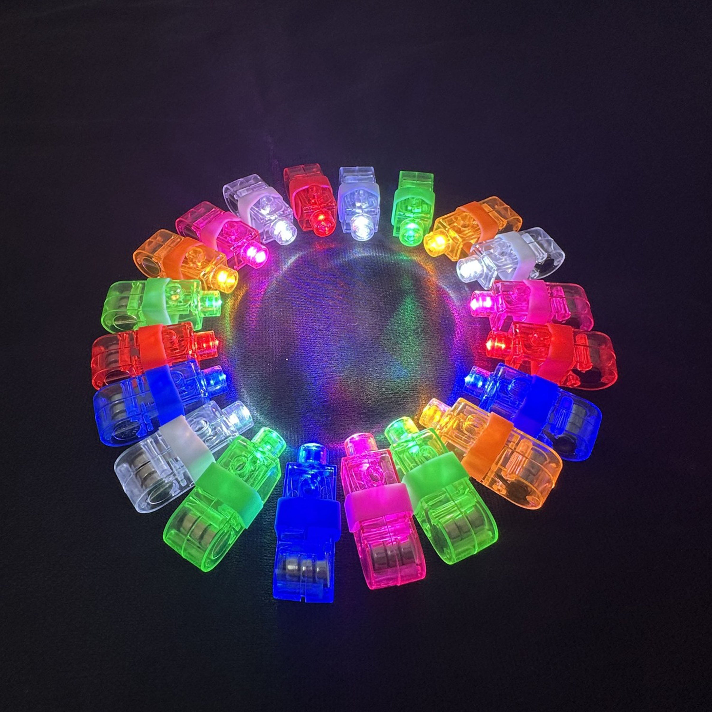 LED Finger Ring Lights