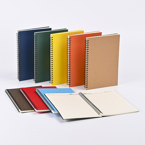 A5 Eco Kraft Cover Spiral Notebook