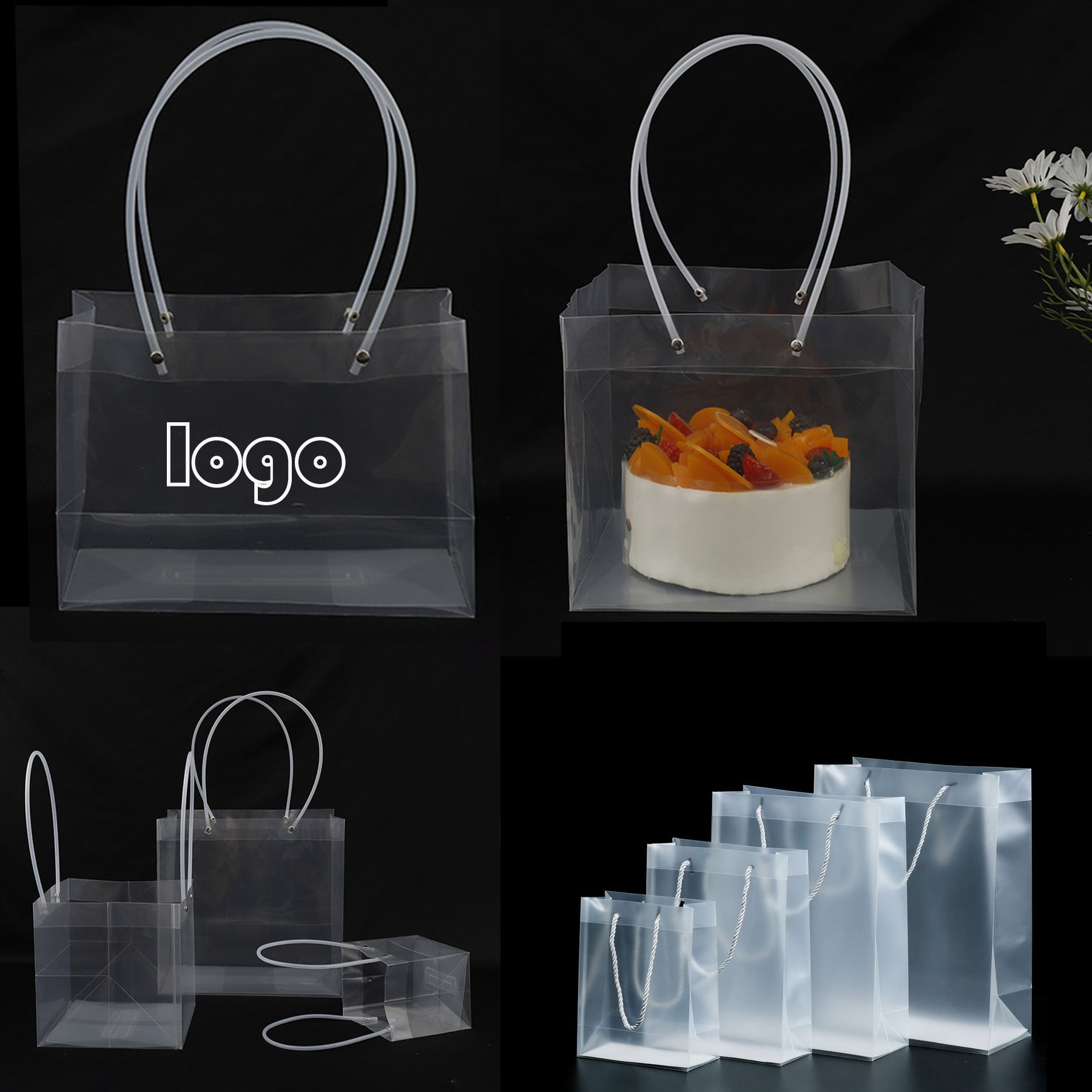 Pvc Transparent Tote Bag