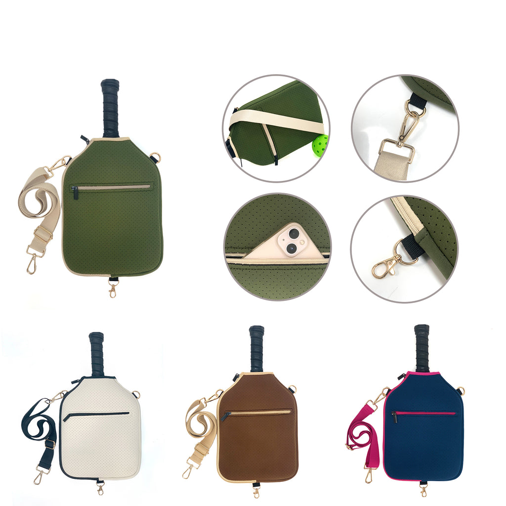 Pickleball Paddle Cover with Pocket