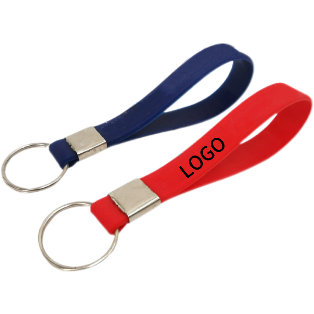 Silicone Keychain Wristband