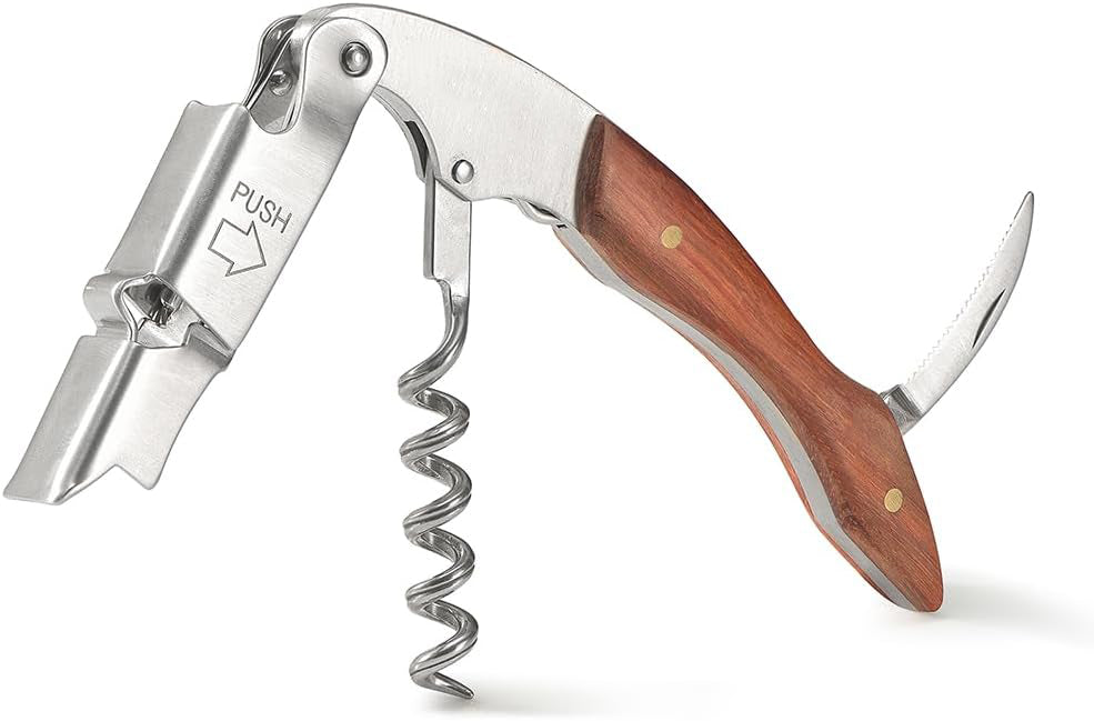 3-In-1 Stainless Steel Wine Bottle Opener