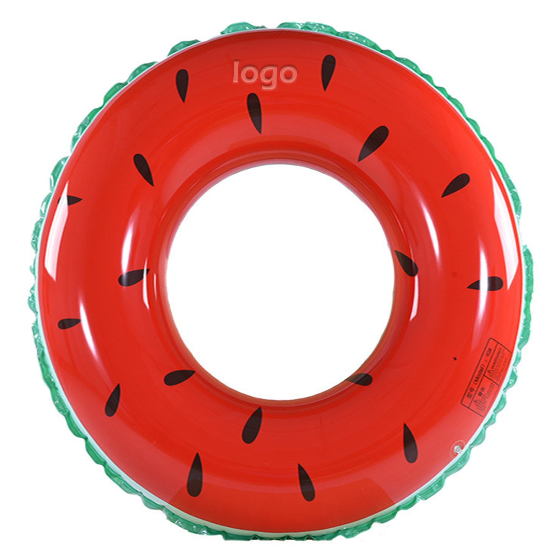 PVC Fruit Pattern Swimming Ring