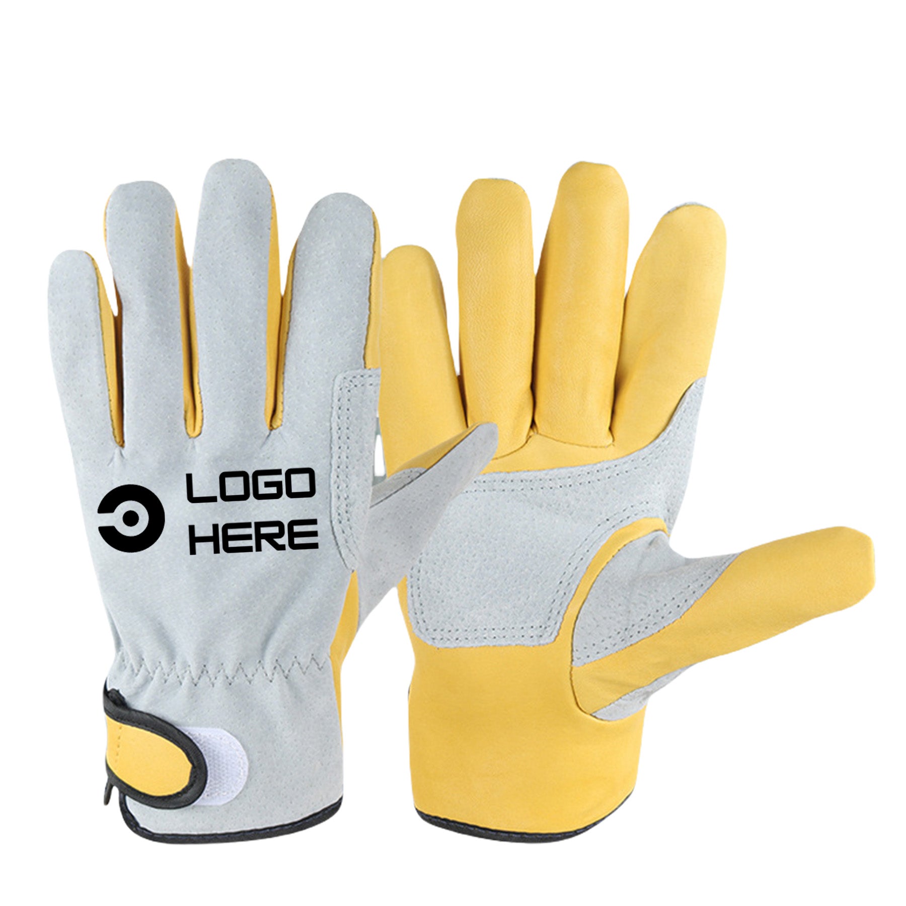 Premium Abrasion Resistant Sheepskin Safety Gloves
