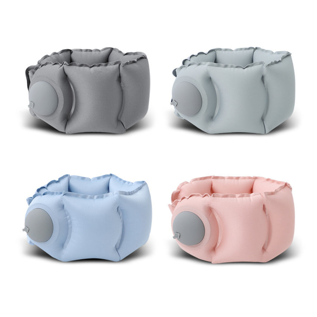 Press-To-Inflate U-Shaped Neck Pillow For The Neck