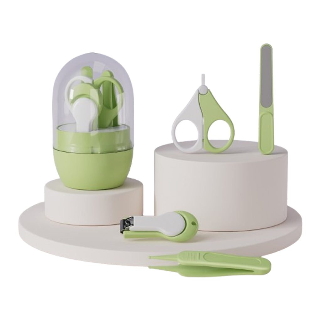 Clear Gar Plastic Nail Clipper Set