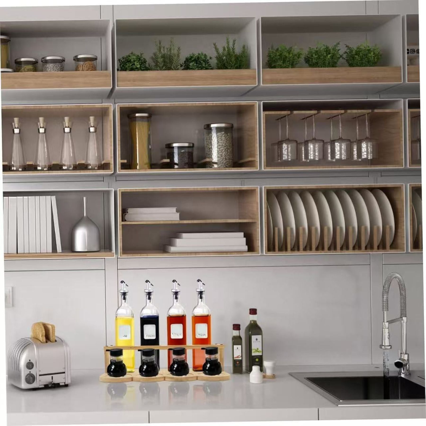 Household Seasoning Storage Rack