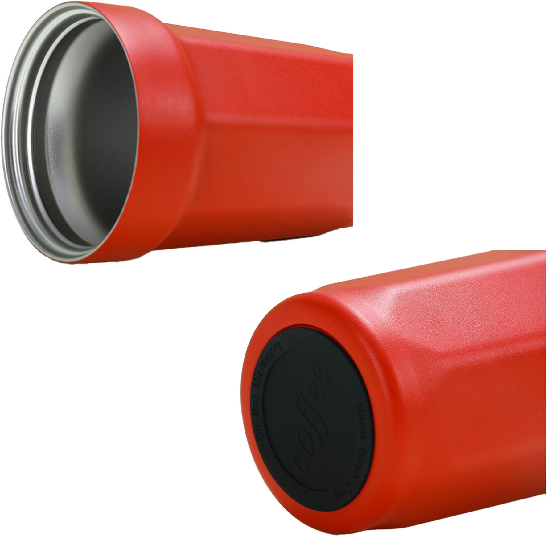 Stainless Steel Octagonal Double Coffee Mug