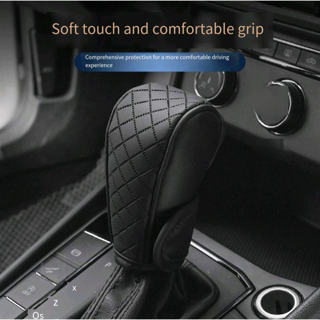 Carbon Shift Cover Breathable Leather Universal