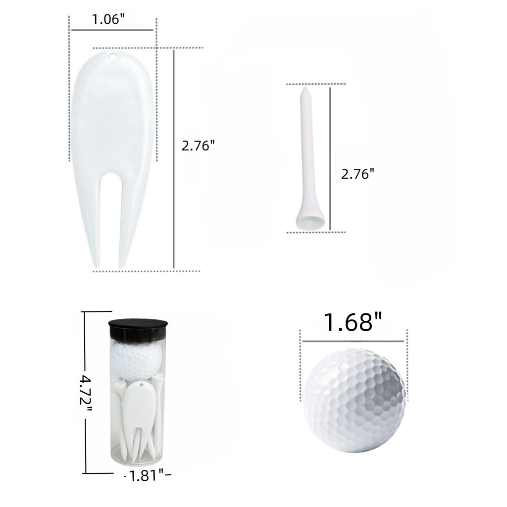 Electroplated Golf Gift Ball Set